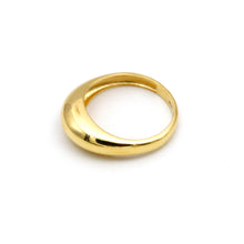 Real Gold Oval Dome Ring (Size 8) 0173 R2949