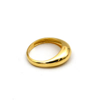Real Gold Oval Dome Ring (Size 8) 0173 R2949