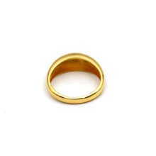 Real Gold Oval Dome Ring (Size 8) 0173 R2949