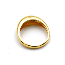 Real Gold Oval Dome Ring (Size 8) 0173 R2949