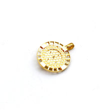 Real Gold Greek Medusa Maze Pendant 1352 P 2041