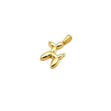 Real Gold Balloon Puppy Pendant 0517 P 2045