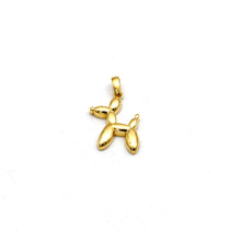 Real Gold Balloon Puppy Pendant 0517 P 2045