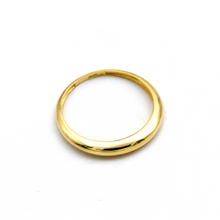 Real Gold Single Pink Stone Dome Ring (Size 6) 0298 R3004