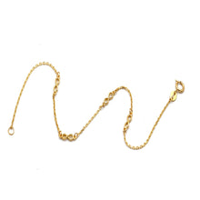 Real Gold Four Infinity Symbols Bracelet 1147 (19 C.M) BR1940
