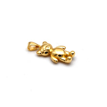Real Gold 3D Teddy Bear Pendant 0503 P 2050