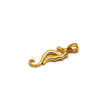 Real Gold Seahorse Pendant 2106 P 2062