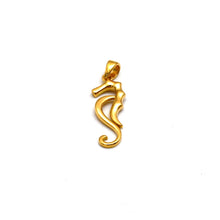 Real Gold Seahorse Pendant 2106 P 2062
