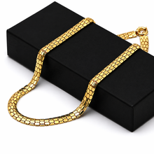 Real Gold Snake Chain Necklace (40 C.M) 0318 N1488