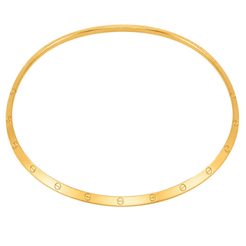 Real Gold GZJCT LOVE Necklace (45 CM) 0097-KL N1380
