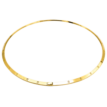 Real Gold GZJCT LOVE Necklace TS 0098-KL41 (45 CM) N1501