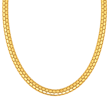 Real Gold Snake Chain Necklace (40 C.M) 0318 N1488