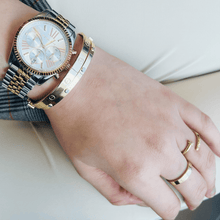 Real Gold Plain Bangle GZJCT 0278 - (SIZE 14) BA1535