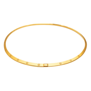 Real Gold GZJCT LOVE Necklace TS 0098-KL41 (45 CM) N1501