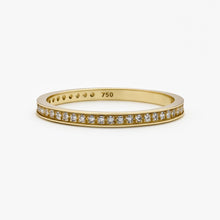 Real Gold Fine Stones Ring 0169 (Size 8) R2655