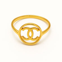 Real Gold GZCH Plain Round Ring 0074-7YZ (SIZE 9) R2390