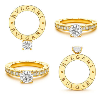 Real Gold GZBV Stone Ring (Size 6) - Model 0292 R2664