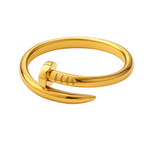 Real Gold Nail Plain Ring (Size 5) - Model GZJCT 0851/3 R2601