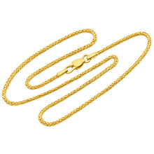 Real Gold Wide Wheat Chain HSPRTDK 4170 (40 C.M) CH1188