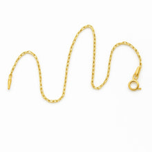 Real Gold Plain Ford Chain Bracelet (17 C.M) - Model 6695 BR1823