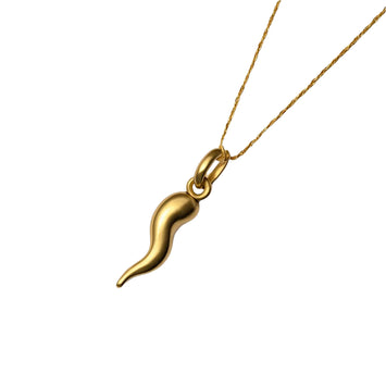 Real Gold Horn Necklace 2020