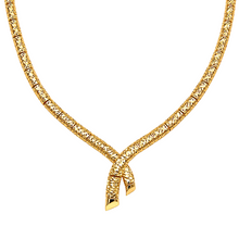 Real Gold Solid Serpenti Design Necklace (40 C.M) 0543 N1457