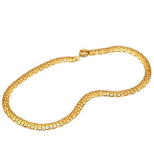 Real Gold Snake Chain Necklace (40 C.M) 0318 N1488
