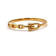 Real Gold GZTF Paper Clip Ring 7439 (Size 5) R2836