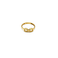 Real Gold Plain Infinity Ring 0470 (Size 7) R2523