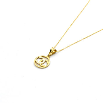 Real Gold GZCH Round Necklace - Model 0255/7KU CWP 2010