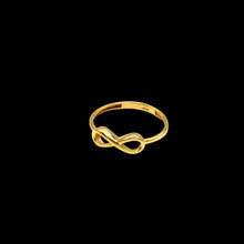 Real Gold Plain Infinity Ring 0470 (Size 8) R2524