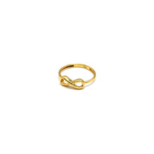 Real Gold Plain Infinity Ring 0470 (Size 8) R2524