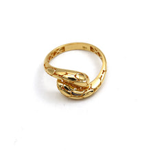 Real Gold Luxury Serpenti Viper Snake Ring (Size 6.5) - Model 0260 R2545