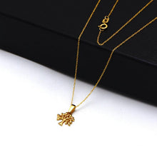 Real Gold Tree Design Necklace 0536 CWP 1944