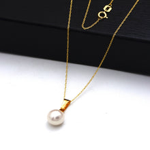 Real Gold Natural Pearl Necklace 0512 CWP 2017