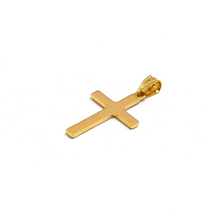 قلادة بصليب من الذهب الحقيقي مع سلسلة هولو رولو  CWP 1876 1925/24