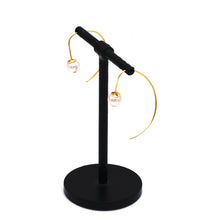 Real Gold Hook Pearl Earrings Set - Model 0955 E1954