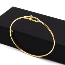 Real Gold GZTF Thin Plain Bangle TBS 0539 (SIZE 17) A BA1480