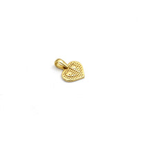 Real Gold Imposed Heart Pendant - Model 0032 P 1989