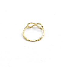 Real Gold Plain Infinity Ring (Size 7) - Model 1377 R2592