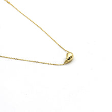 Real Gold Teardrop Necklace (40 cm) 0147-4 N1475