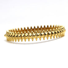 Real Gold GZCR Clash Bangle 1212 - (SIZE 22 - 23) BA1513