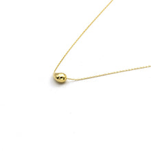 Real Gold Teardrop Necklace (40 cm) 0147-4 N1475