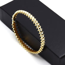 Real Gold GZCR Clash Bangle 1212 - (SIZE 22 - 23) BA1513