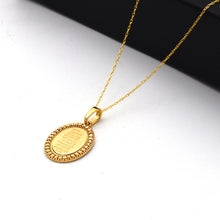 Real Gold Ayatul Kursi Framed Necklace 1248 CWP 2030