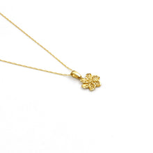 Real Gold Flower Necklace - Model 0376 CWP 1969