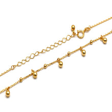Real Gold 17 Dangler Balls Adjustable Size Necklace (40+5 = 45 C.M) 1246 N1544