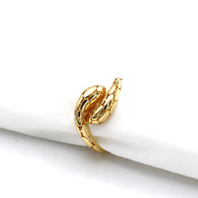 Real Gold Luxury Serpenti Viper Snake Ring (Size 6.5) - Model 0260 R2545