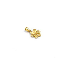 Real Gold Flower Pendant - Model 0376 P 1969