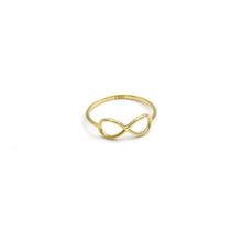 Real Gold Plain Infinity Ring (Size 8) - Model 1377 R2593